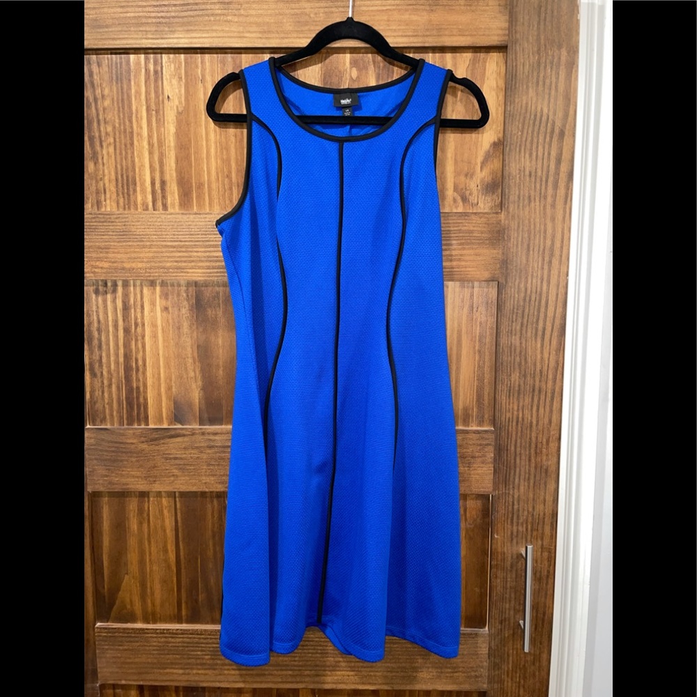 Blue dress